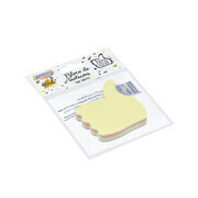 Bloco smart notes 70x70mm positivo -pastel - 100fls - 1bloco