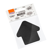 Bloco smart notes arrow 70x70mm seta - preto - 50fls - 1bloco