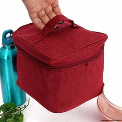 Bolsa Térmica Marmita Viagem Unissex Estampa Lisa - comprar online