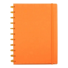 Caderno Inteligente Grande - Bubble Laranja Neon Note Mee - 1 unidade