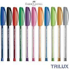 Caneta Esferográfica Trilux 1.0mm - Faber-Castell - 1 unidade