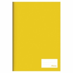 Caderno Brochurão Universitário Capa Dura (96 Folhas) Class Liso - 01 UN - Foroni Amarelo