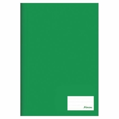 Caderno Brochurão Universitário Capa Dura (96 Folhas) Class Liso - 01 UN - Foroni Verde