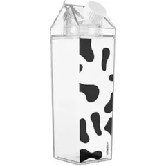 Garrafa Plástica Milk 450 ml c/ Formato Caixa De Leite c/1 Und Leo e Leo