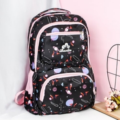 Mochila Feminina Escolar Universitária Estampada C/Bolsos na internet