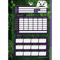 Caderno Jandaia Xbox Game On 10 Matérias - 1 Unidade - Star Papelaria