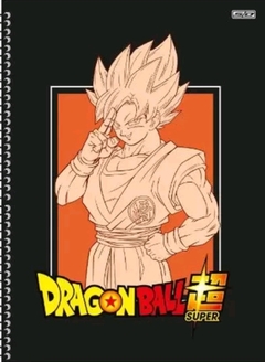 Dragon Ball Caderno Universitário Espiral 10 materias 160 folhas - SD