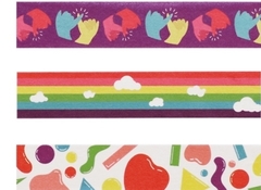 Washi Tape Love Is Love Abstrato 15Mmx3M 3 Und Jocar Office - comprar online