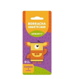 Borracha Monstrinho Blister C/1 Und Leo E Leo