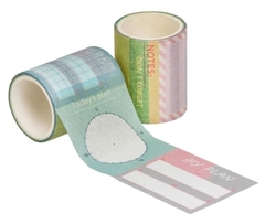 Fita adesiva washi tape - remember - 50mmx3m - 1 unidade