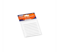 Bloco smart notes 76x76mm pautado - branco - 50fls - 1bloco