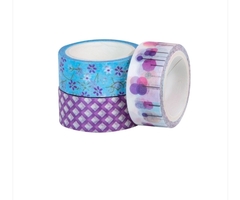 Fita adesiva washi tape - cute - 15mmx5m - caixa c/ 5un - comprar online