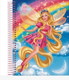 Caderno Espiral 1/4 Capa Dura 80 Folhas Conto De Fadas - 1 unidade - loja online