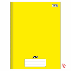 Caderno Brochurão Universitário Capa Dura (96 Folhas) D+ Liso - 01 UN -Tilibra -Amarelo