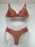 Conjunto Transpassado Canelado Rose