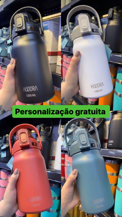 Garrafa térmica Hiddra 1200ml - personalização gratuita