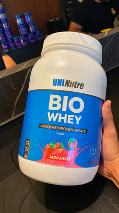 Bio whey Isolado da UniNutre 900g pote