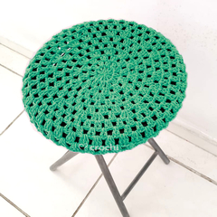 Capinha Banqueta 28cm - Cor Verde Banceira - Em Pronta Entrega