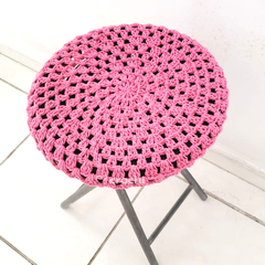 Capinha Banqueta 28cm - Cor Rosa- Em Pronta Entrega