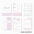 Caderno de Agendamento Permanente Manicure Floral - comprar online