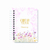 Caderno de Agendamento Permanente Cabeleireira Floral