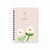 Planner Datado Nude Flor 2025