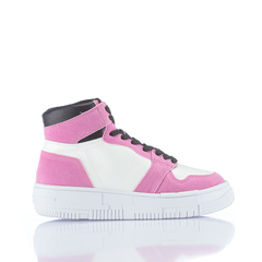 Sneaker de Cano Alto Feminino Strip Cool Classic Ingrid Branco