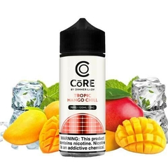 dinner lady core tropic mango chill 3mg 120ml