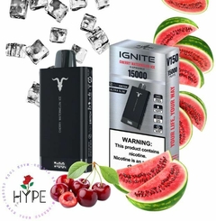 ignite v150 15000 puff cherry watermelon ice