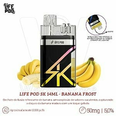 Life pod sk 14ml de liquido Banana frost