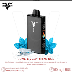 Ignite v250 25000 puff menthol