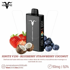 Ignite v250 25000 puff Blueberry Strawberry coconut