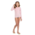 Blusa feminina com proteção UV, manga longa e gola redonda - comprar online