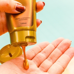 Loção Iluminadora Hidratante Golden Glow - 120ml - loja online