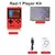 Portátil Retro Mini Console de Video Game, 8-Bit Handheld Player, Built-in 400 na internet