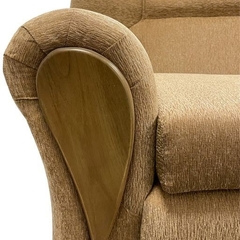 Poltrona 1 cuerpo Sueñolar Centaurus chenille arce .Producto de exhibición y de outlet Patas rotas - Bassett Firm Colchones y Sommier