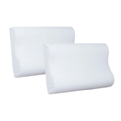 Pack 2 almohadas Sueñolar Visco Premium Cervical 60 x 40 x 14 cm.