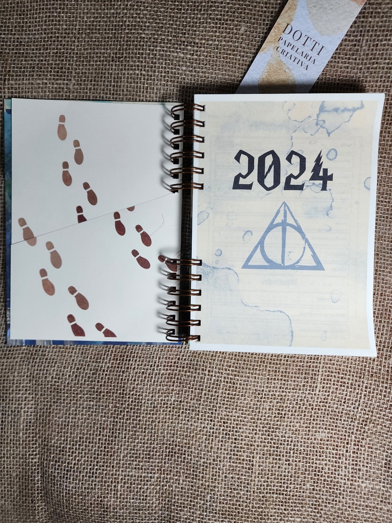Agenda 2024 Harry Potter dois dias por página 139 folhas