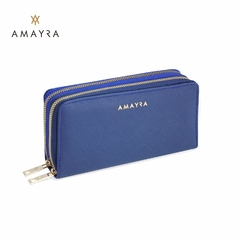 Billetera Amayra Blue Marine