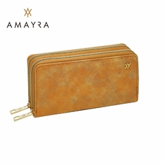 BILLETERA DOBLE AMAYRA RANCH BROWN