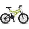 Bicicleta Aro 20 Colli Gps Dp. Susp 310/13 36r 21m Amarelo