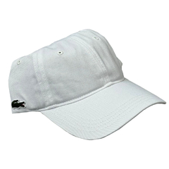 Boné Lacoste Gabardine Branco