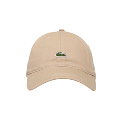 Boné Lacoste Mini Croc Bege - comprar online