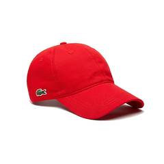 Boné Lacoste Gabardine Vermelho