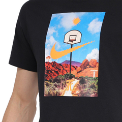 Camiseta Nike NBA Photo Preta na internet