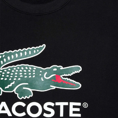 Moletom Lacoste Croco Preto - comprar online