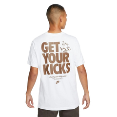 Camiseta Nike Get Your Kicks Coffee Branca - comprar online