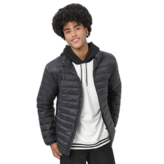 Jaqueta Puffer Preta - comprar online