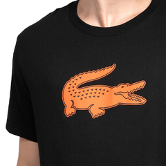 Camiseta Lacoste Big Logo Preta - comprar online