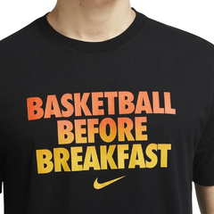 Camiseta Nike Basketball BreakFast Preta - comprar online